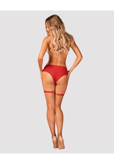 Bielizna-Belovya figi z paskami do pończoch XS/S Obsessive Bielizna-Belovya figi z paskami do pończoch XS/S Obsessive