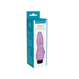 Me You Us Viking Realistic Vibrator Purple Me You Us