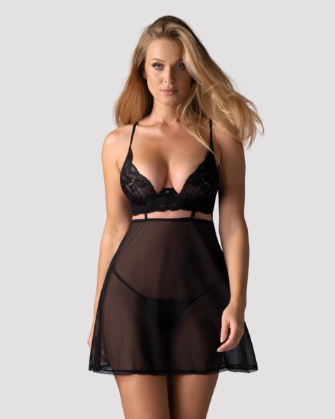 Nutris babydoll i stringi M/L Obsessive Nutris babydoll i stringi M/L Obsessive