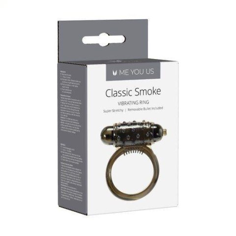 Pierścień- Me You Us Classic Smoke Cock Ring Smoke Me You Us Pierścień- Me You Us Classic Smoke Cock Ring Smoke Me You Us