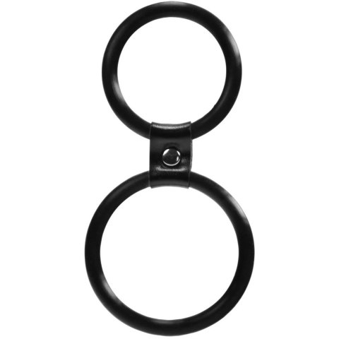 Pierścień- Me You Us Dual Ring Cock Ring Black Me You Us Pierścień- Me You Us Dual Ring Cock Ring Black Me You Us