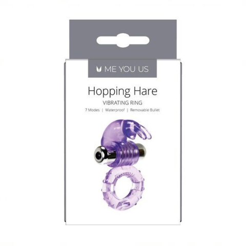 Pierścień- Me You Us Hopping Hare Cock Ring Purple Me You Us Pierścień- Me You Us Hopping Hare Cock Ring Purple Me You Us