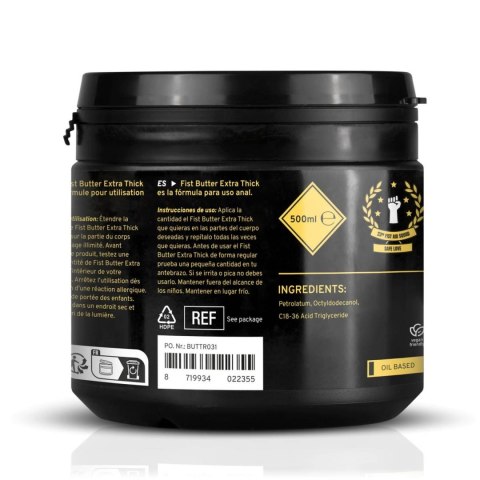 BUTTR - Fisting Gel Extra Thick - 500 ml Buttr BUTTR - Fisting Gel Extra Thick - 500 ml Buttr