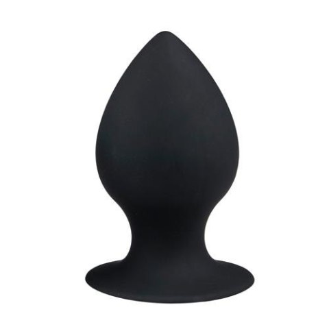 Gładki korek analny z silikonu - mały EasyToys Gładki korek analny z silikonu - mały EasyToys