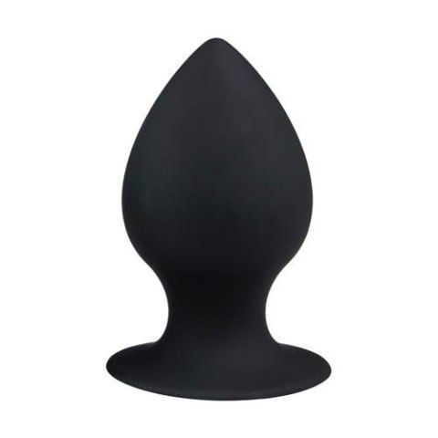 Gładki korek analny z silikonu - średni EasyToys Gładki korek analny z silikonu - średni EasyToys