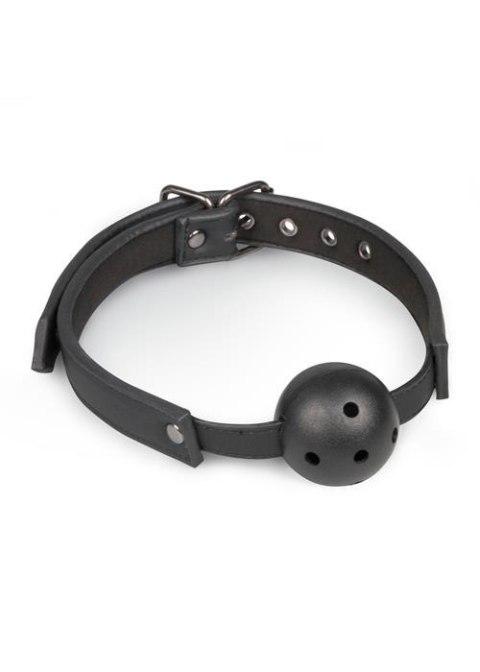 Knebel-Ball Gag With PVC Ball - Black EasyToys Knebel-Ball Gag With PVC Ball - Black EasyToys