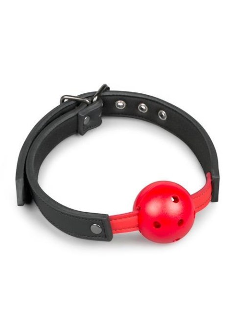 Knebel-Ball Gag With PVC Ball - Red EasyToys Knebel-Ball Gag With PVC Ball - Red EasyToys