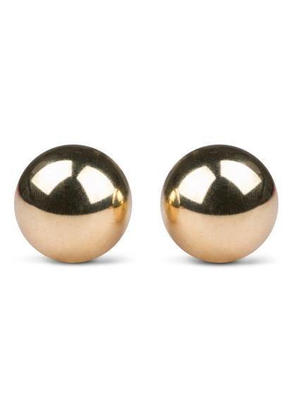 Kulki-Gold ben wa balls - 22mm EasyToys Kulki-Gold ben wa balls - 22mm EasyToys