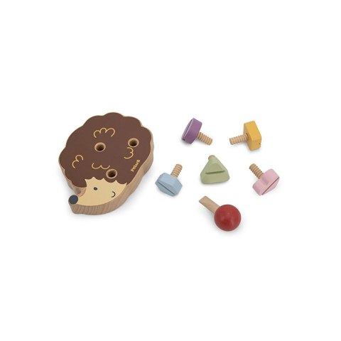VIGA PolarB Drewniana Zabawka Konstrukcyjna Jeżyk ze Śrubkami Montessori Viga Toys VIGA PolarB Drewniana Zabawka Konstrukcyjna Jeżyk ze Śrubkami Montessori Viga Toys
