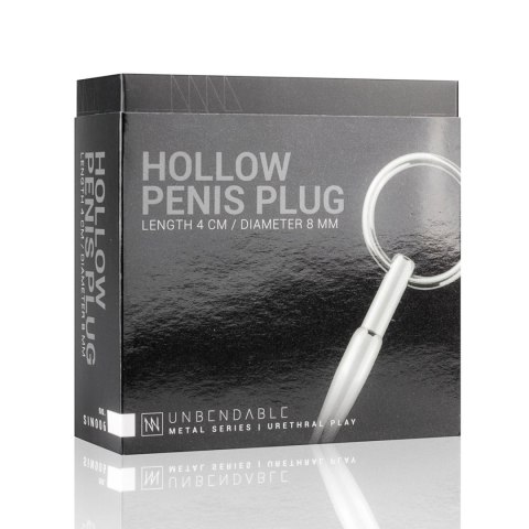 Hollow Metal Penis Plug Sinner Gear Unbendable Hollow Metal Penis Plug Sinner Gear Unbendable