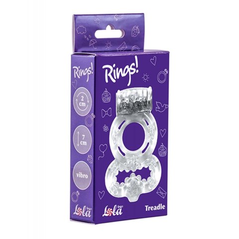 Cockring Rings Treadle white Lola Toys Cockring Rings Treadle white Lola Toys