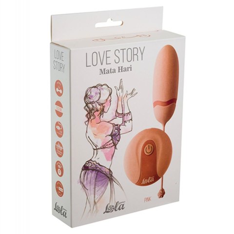 Lola Toys Love Story - Vibrating Egg - Mata Hari Pink Lola Toys Lola Toys Love Story - Vibrating Egg - Mata Hari Pink Lola Toys