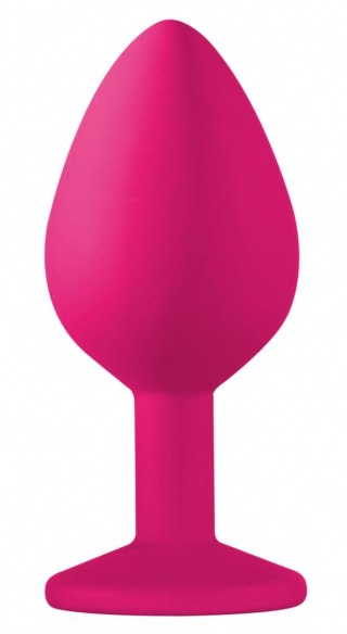 Plug-Anal Plug Emotions Cutie Medium Pink dark black crystal Lola Toys