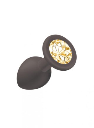 Plug-Anal Plug Emotions Cutie Small Black golden crystall Lola Toys