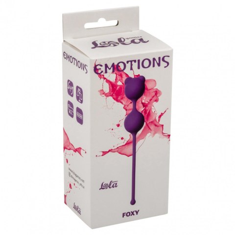 Vaginal balls Emotions Foxy Purple Lola Toys Vaginal balls Emotions Foxy Purple Lola Toys