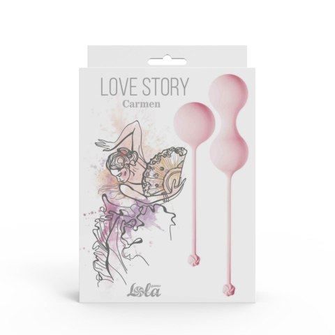 Vaginal balls set Love Story Carmen Tea Rose Lola Toys Vaginal balls set Love Story Carmen Tea Rose Lola Toys