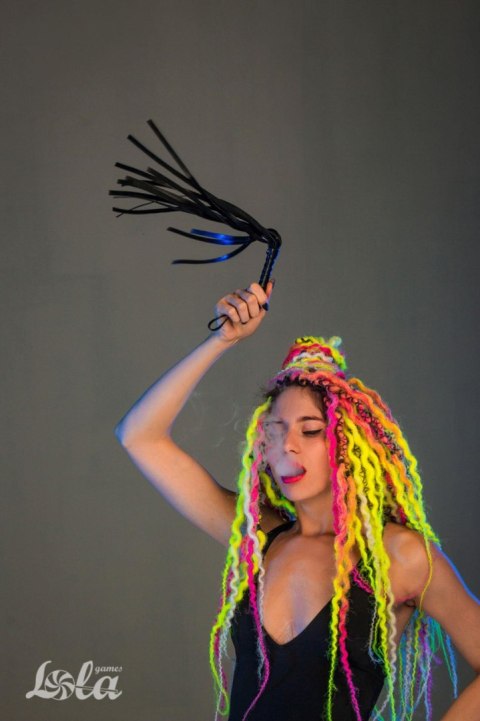 Whip Party Hard Risqué Black Lola Games