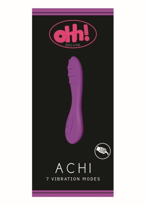 Wibrator-Achi USB-7 vibration modes Purple Ohh Wibrator-Achi USB-7 vibration modes Purple Ohh