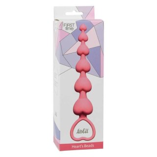 Anal Beads Heart's Beads Pink Lola Toys