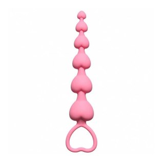Anal Beads Heart's Beads Pink Lola Toys