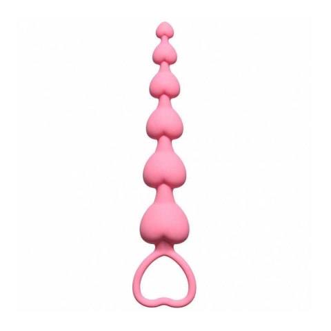 Anal Beads Heart's Beads Pink Lola Toys Anal Beads Heart's Beads Pink Lola Toys