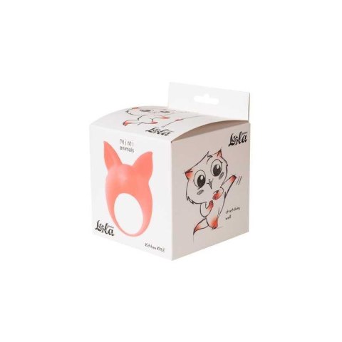 Pierscien- Vibrating Cockring MiMi Animals Kitten Kyle Orange Lola Games Pierscien- Vibrating Cockring MiMi Animals Kitten Kyle Orange Lola Games
