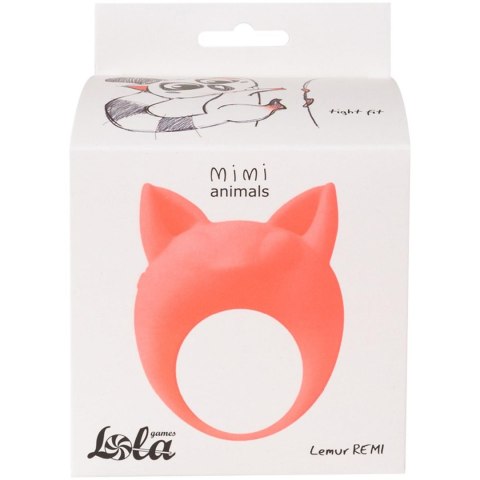 Pierścień- Vibrating Cockring MiMi Animals Lemur Remi Orange Lola Games Pierścień- Vibrating Cockring MiMi Animals Lemur Remi Orange Lola Games