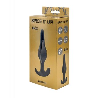 Plug-Anal plug Spice it up Smooth Dark Grey Lola Toys