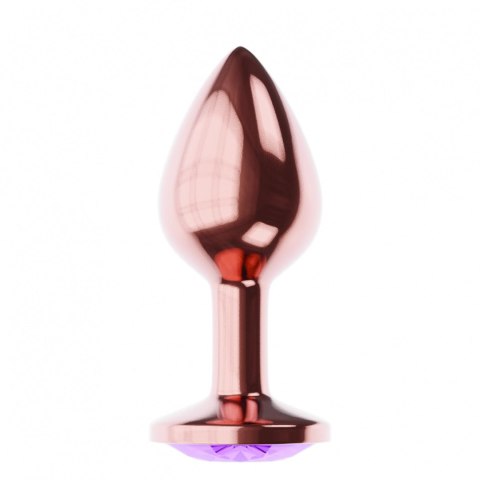 Plug-Butt Plug Diamond Amethyst Shine L Rose Gold Lola Games Plug-Butt Plug Diamond Amethyst Shine L Rose Gold Lola Games