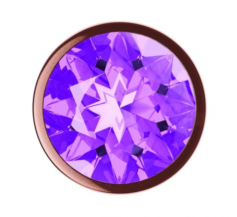 Plug-Butt Plug Diamond Amethyst Shine L Rose Gold Lola Games Plug-Butt Plug Diamond Amethyst Shine L Rose Gold Lola Games
