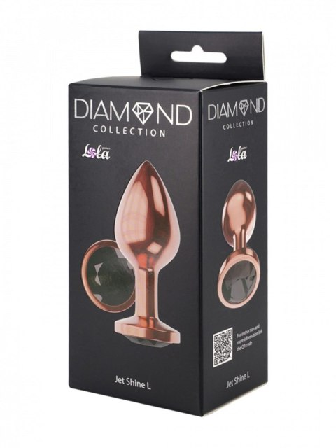 Plug-Butt Plug Diamond Jet Shine L Rose Gold Lola Games Plug-Butt Plug Diamond Jet Shine L Rose Gold Lola Games
