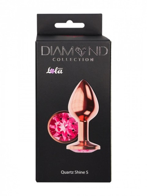 Plug-Butt Plug Diamond Quartz Shine S Rose Gold Lola Games
