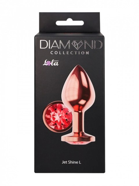 Plug-Butt Plug Diamond Ruby Shine L Rose Gold Lola Games Plug-Butt Plug Diamond Ruby Shine L Rose Gold Lola Games