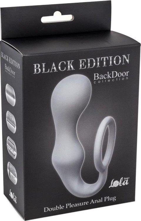 Plug-Double Pleasure Anal Plug Grey Lola Toys Plug-Double Pleasure Anal Plug Grey Lola Toys