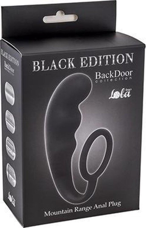 Plug-Mountain Rage Anal Plug Black Lola Toys Plug-Mountain Rage Anal Plug Black Lola Toys