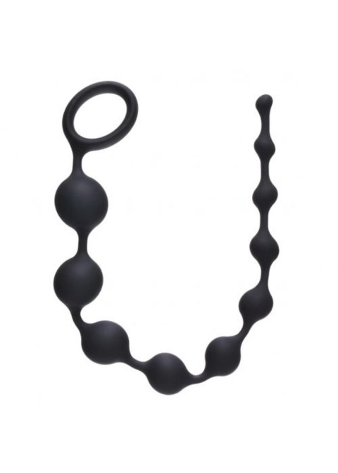 Plug/kulki-Anal Beads Long Pleasure Chain Black Lola Toys Plug/kulki-Anal Beads Long Pleasure Chain Black Lola Toys