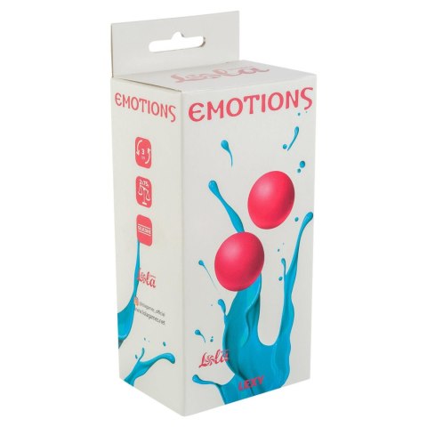 Vaginal balls without a loop Emotions Lexy Large pink Lola Toys Vaginal balls without a loop Emotions Lexy Large pink Lola Toys