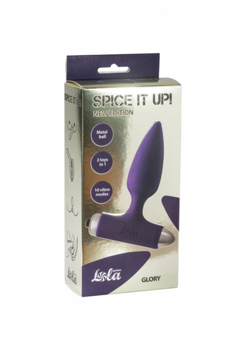 Vibrating Anal Plug Spice it up New Edition Glory Ultraviolet Lola Toys Vibrating Anal Plug Spice it up New Edition Glory Ultraviolet Lola Toys
