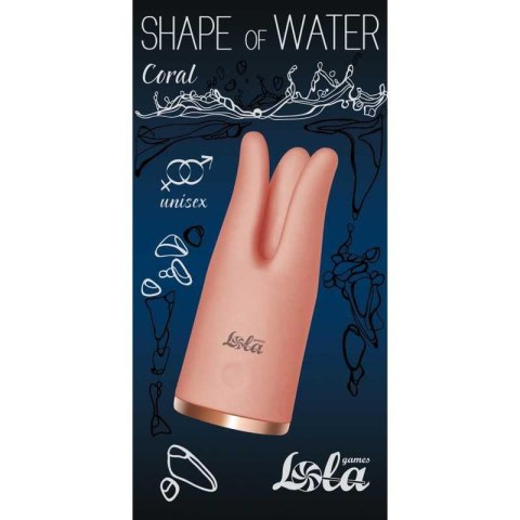 Vibro Stimulator Lola Games Shape of Water Coral Lola Games Vibro Stimulator Lola Games Shape of Water Coral Lola Games