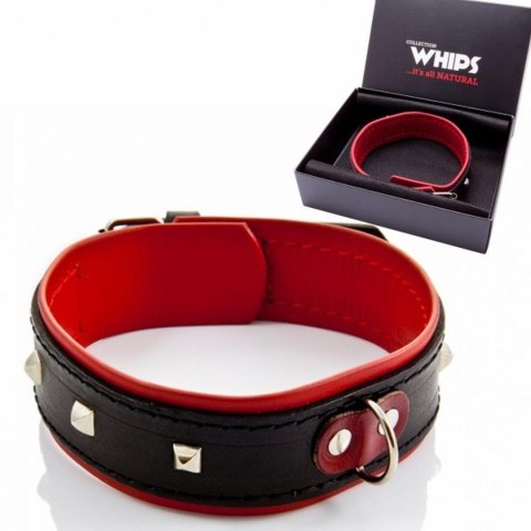 Wiązania-WHIPS obroża damska z ćwiekami Whips Collections Wiązania-WHIPS obroża damska z ćwiekami Whips Collections