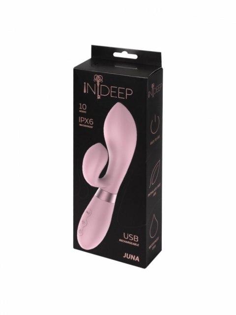 Wibrator-Rechargeable Vibrator Indeep Juna Pink Indeep Wibrator-Rechargeable Vibrator Indeep Juna Pink Indeep
