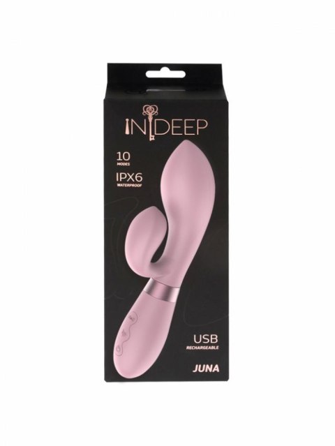 Wibrator-Rechargeable Vibrator Indeep Juna Pink Indeep Wibrator-Rechargeable Vibrator Indeep Juna Pink Indeep