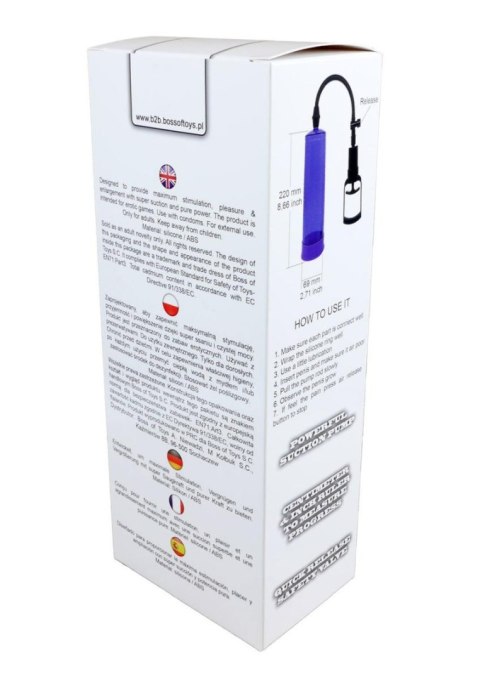 Pompka-Powerpump MAX - Purple B - Series Power Pompka-Powerpump MAX - Purple B - Series Power