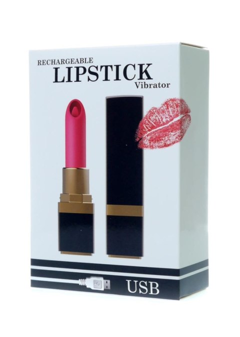 Stymulator-Lipstick Vibrator USB 10 functions B - Series Power