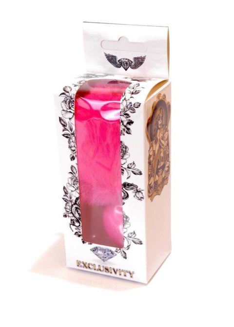 Plug-Jewellery Silicon PLUG - Bunny Tail - Pink B - Series HeavyFun