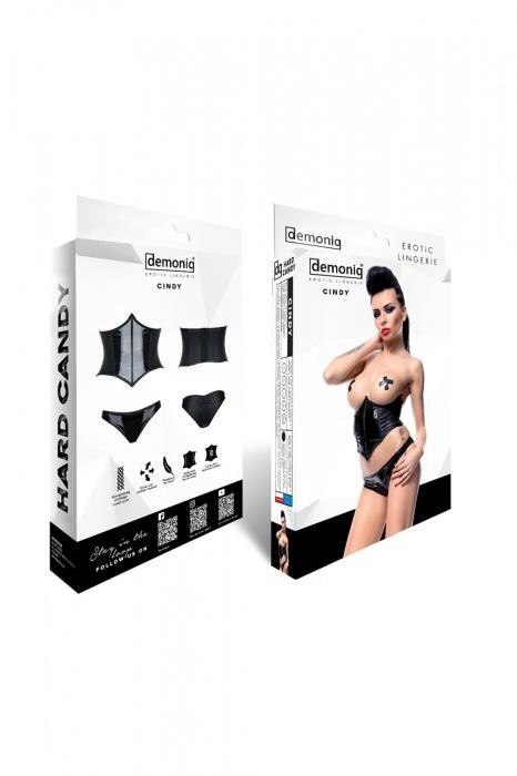 Bielizna-Cindy Black XL Demoniq