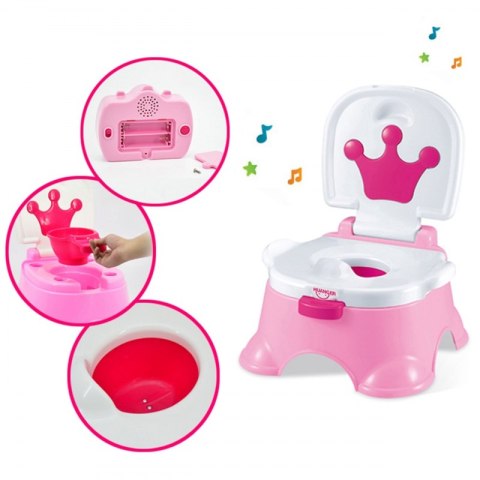 WOOPIE BABY Pierwszy Nocnik dla Dziecka z Muzyką 3w1 Krzesełko Stopień Woopie WOOPIE BABY Pierwszy Nocnik dla Dziecka z Muzyką 3w1 Krzesełko Stopień Woopie