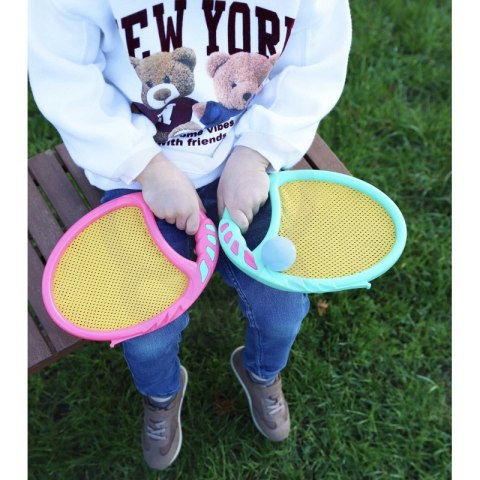 WOOPIE Gra Zręcznościowa CATCH BALL 2 Paletki + 2 Piłki Woopie WOOPIE Gra Zręcznościowa CATCH BALL 2 Paletki + 2 Piłki Woopie