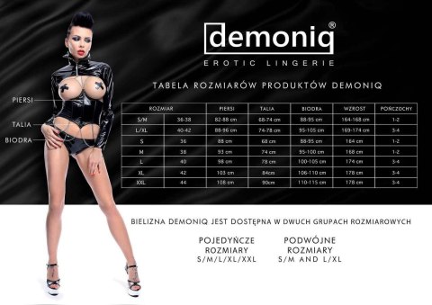 Bielizna-Tetyda BLACK S Demoniq Bielizna-Tetyda BLACK S Demoniq