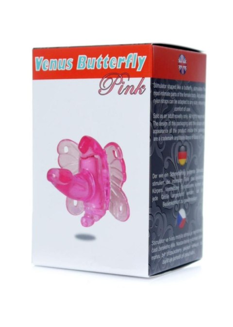 Stymulator-Venus Butterfly Pink B - Series EasyLove Stymulator-Venus Butterfly Pink B - Series EasyLove